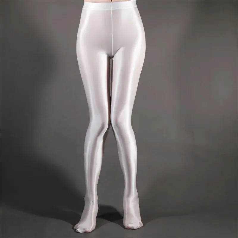 1pcs Women Leggings Candy Color Slimming Leather Pants Do Not Fade Easily Ninth Pants Pencil Pant Shiny Trousers Fitness Fashion