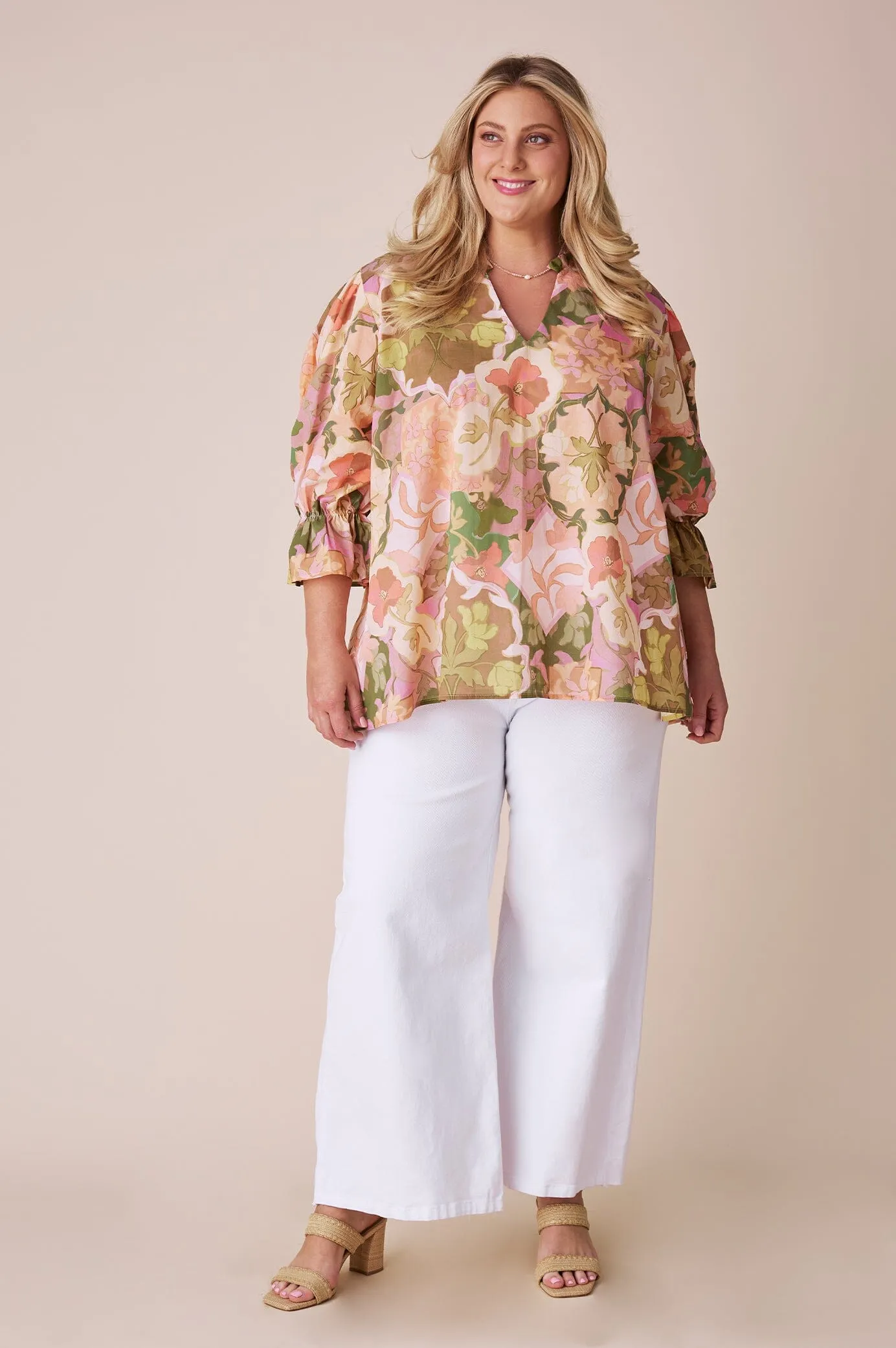 Alicia Mosaic Top