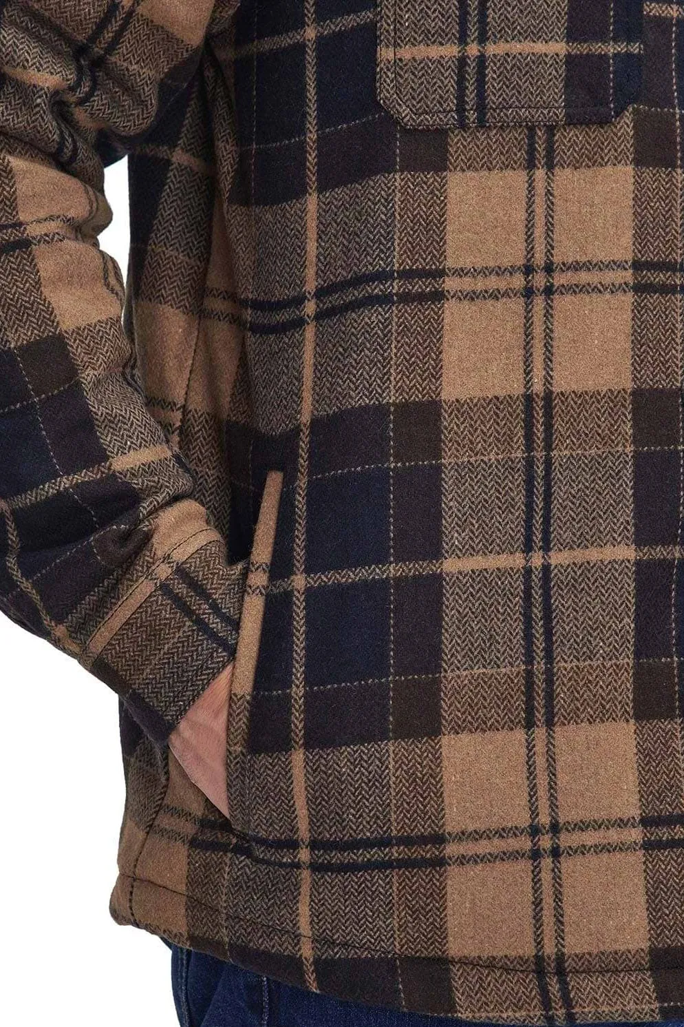 Barbour Overshirt Willberry Overshirt in Autumn Dress MOS0396TN63