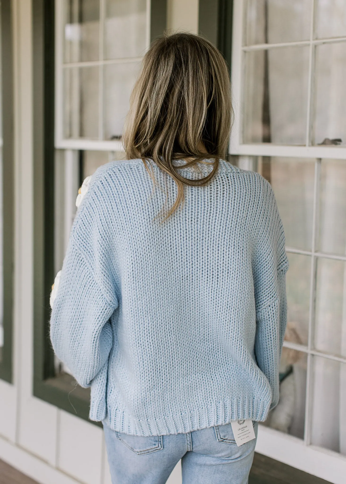 Blue Daisy Cardigan B