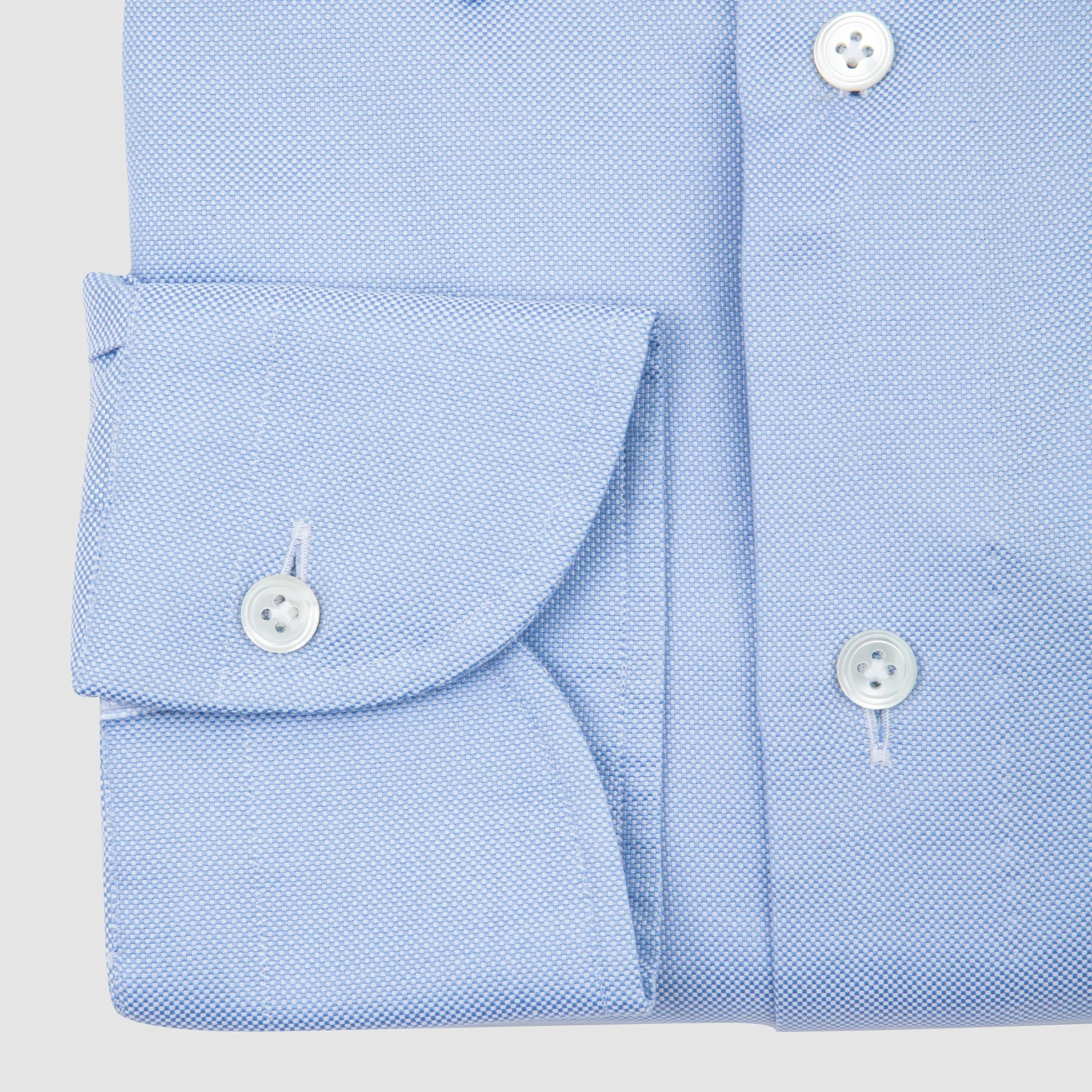 Blue Oxford Button Shirt