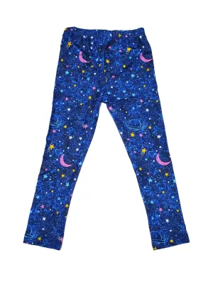 Blue Space Leggings