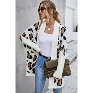 Bohemian Leopard Long Cardigan