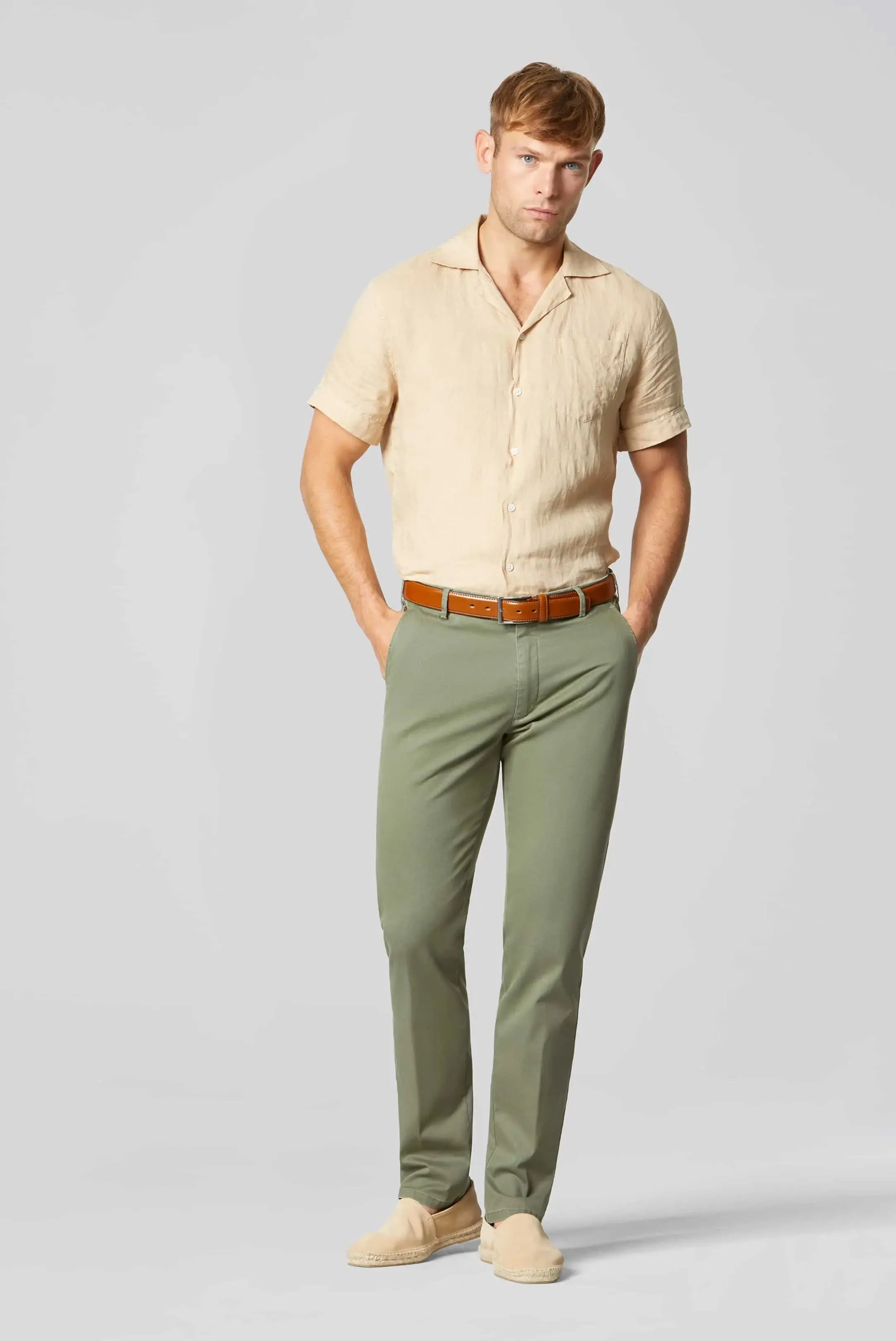 Bonn chinos olive vr/sommar 2022