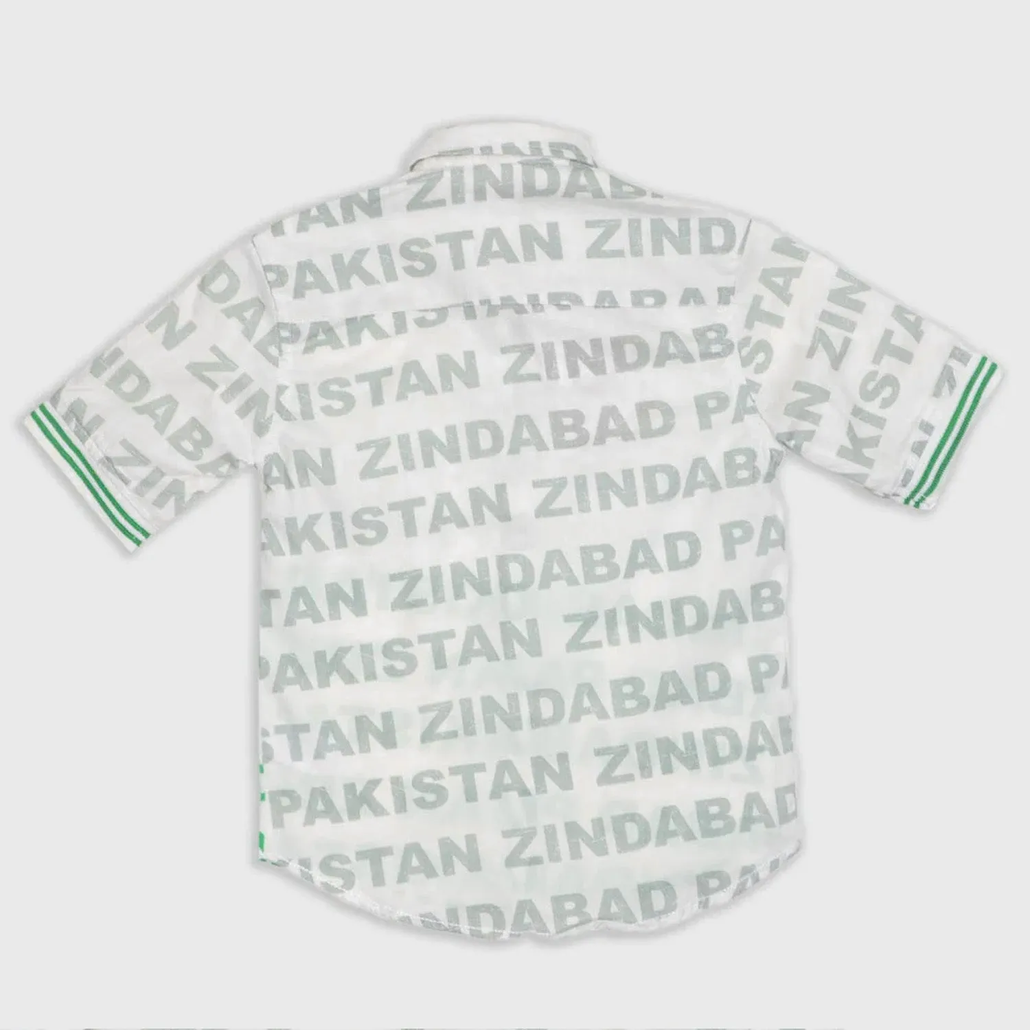 Boys Casual Shirt Zindabad - White