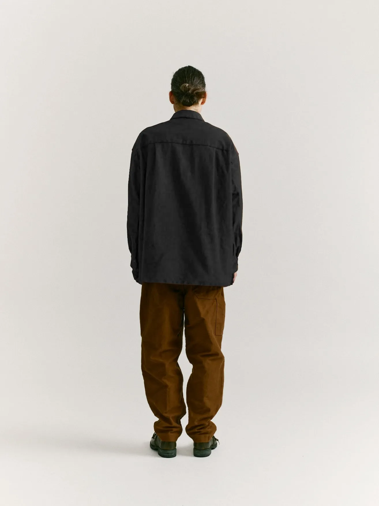 Casey/Casey Volumer Shirt Faille Black