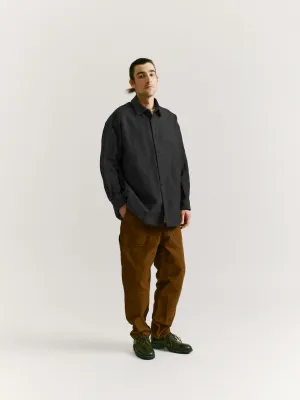 Casey/Casey Volumer Shirt Faille Black