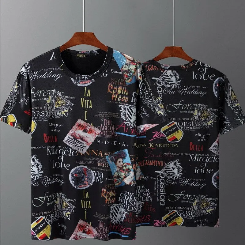 Casual Fashion Print T-shirts