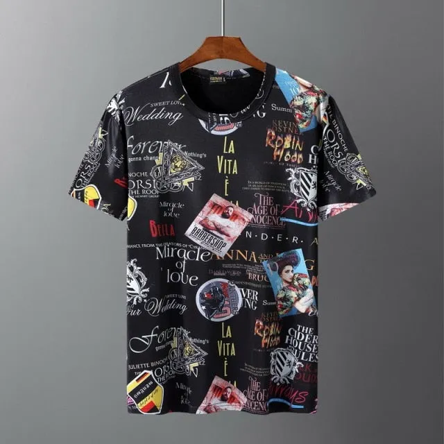 Casual Fashion Print T-shirts