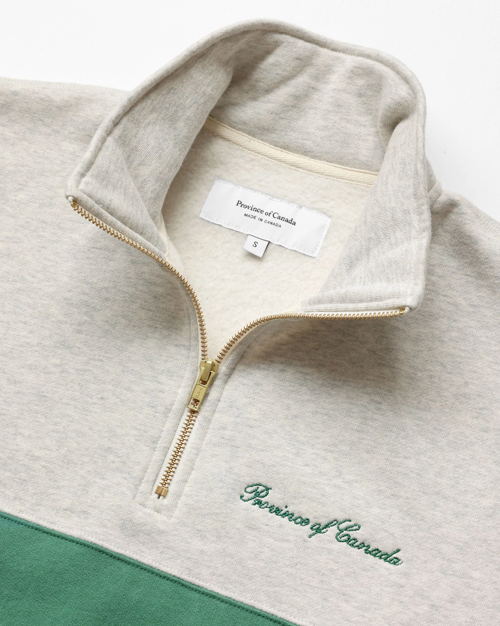 Club Fleece Half Zip Green - Unisex