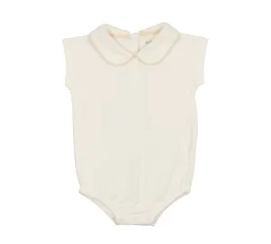 Coco Blanc Cream Peter Pan Top