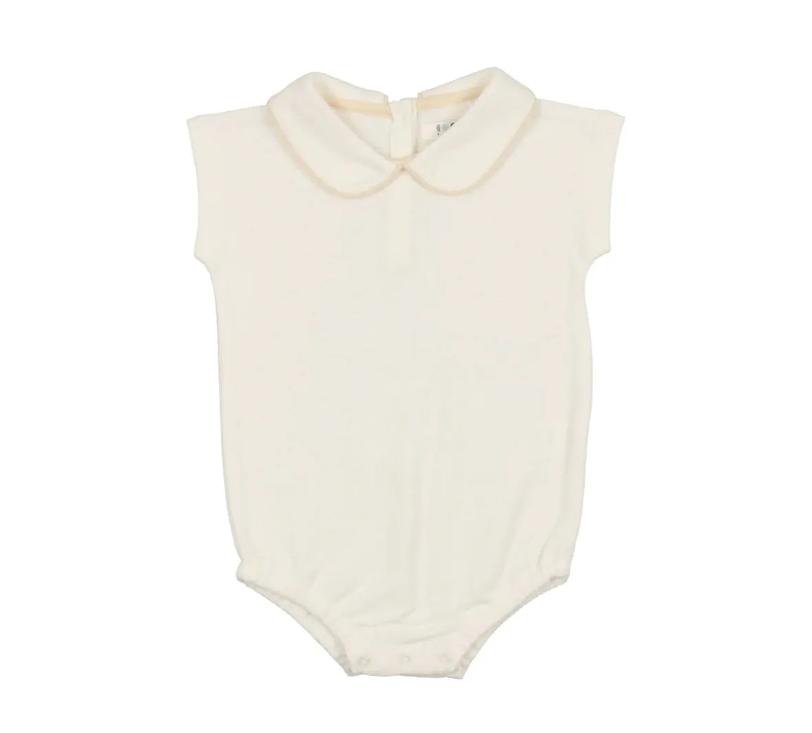 Coco Blanc Cream Peter Pan Top