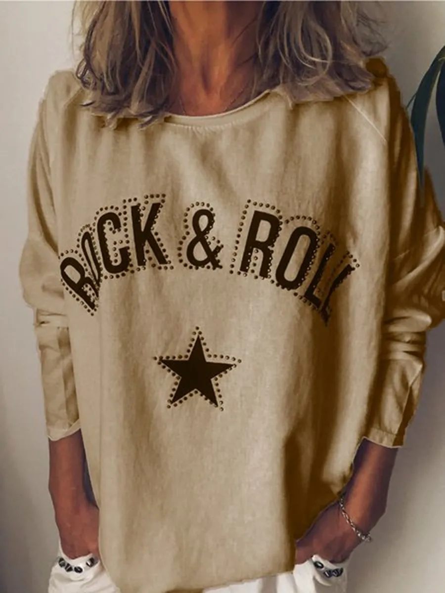 Cotton Casual Long Sleeve Shirts & Tops