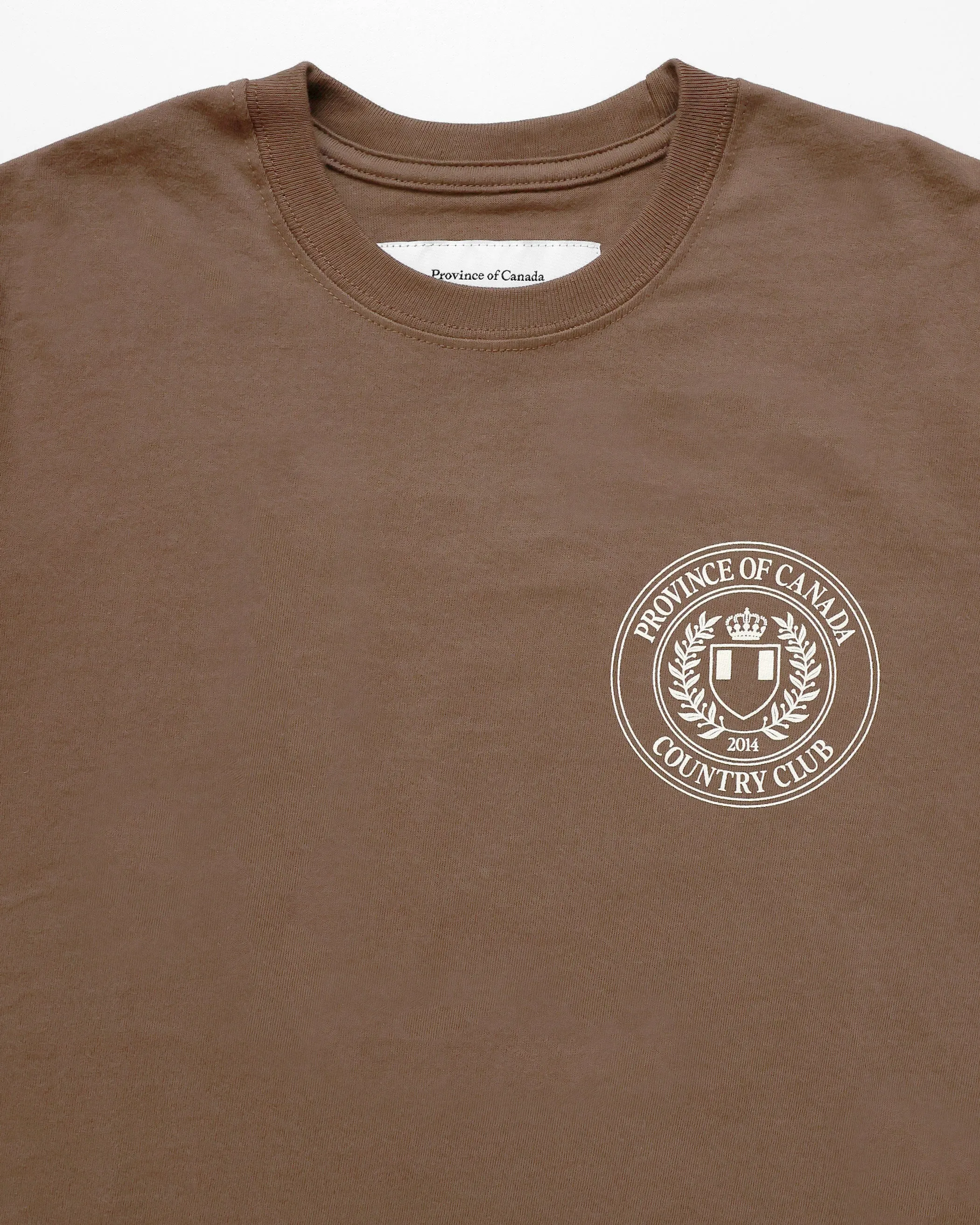 Country Club Tee Cocoa - Unisex