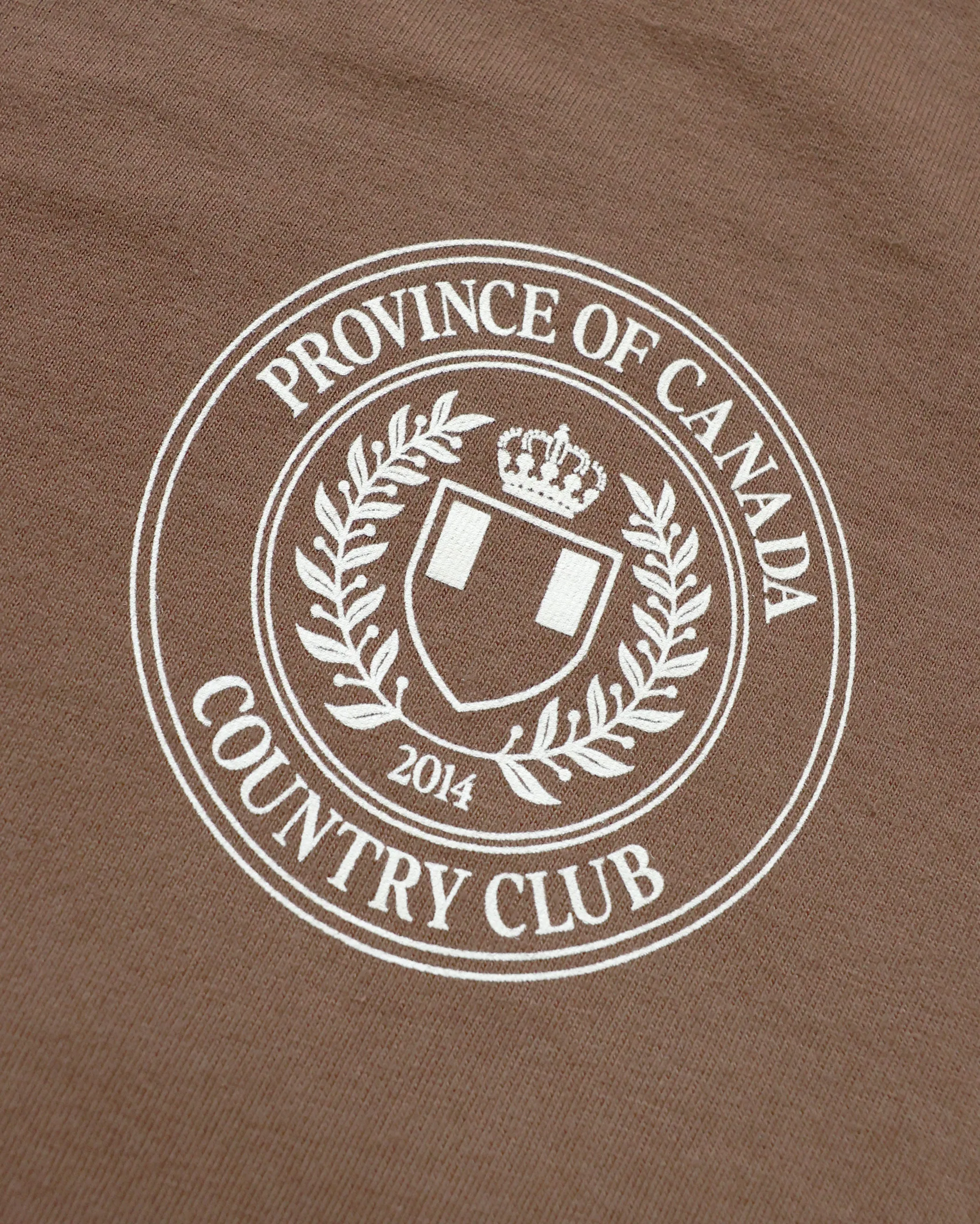 Country Club Tee Cocoa - Unisex