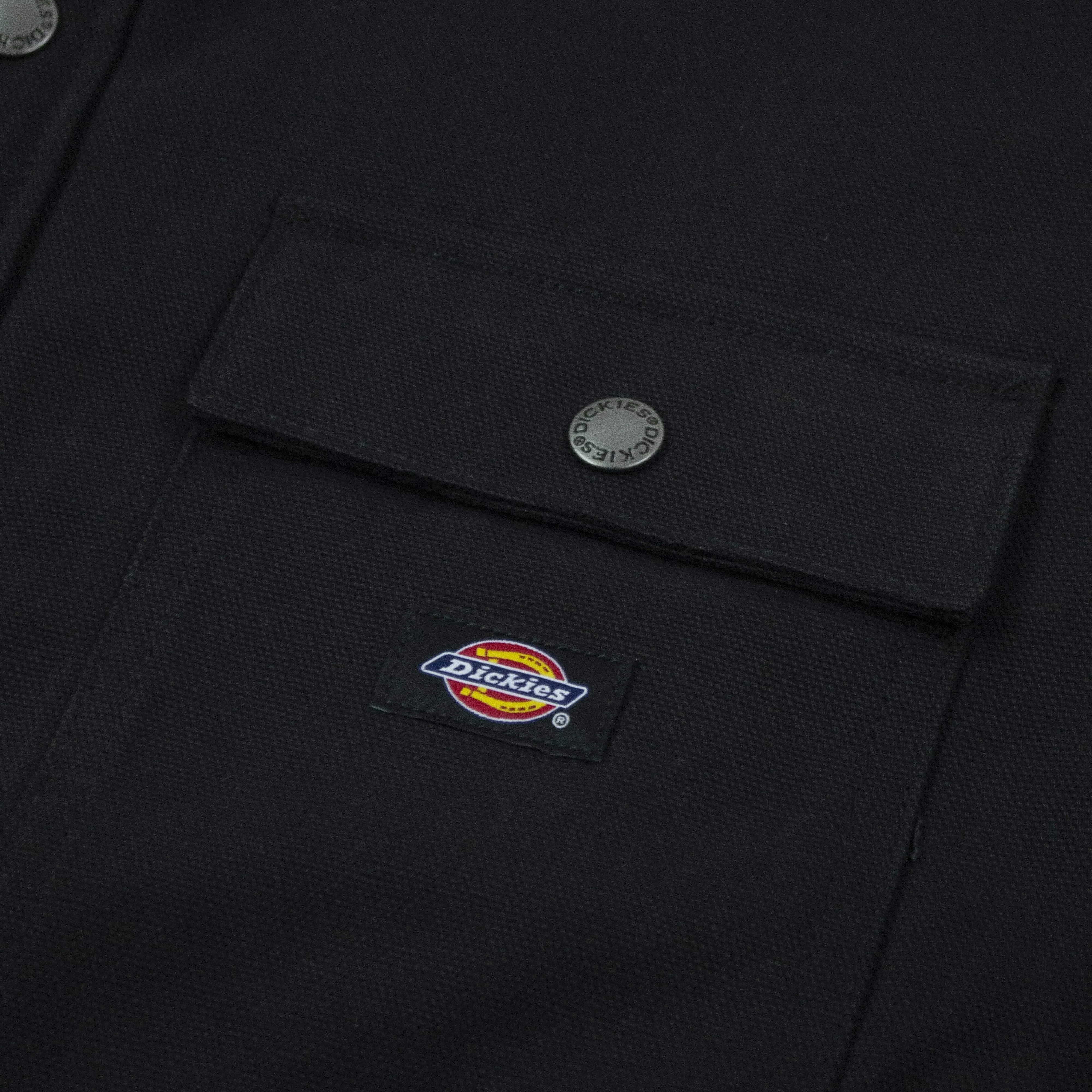 Dickies Duck Canvas Shacket - Black