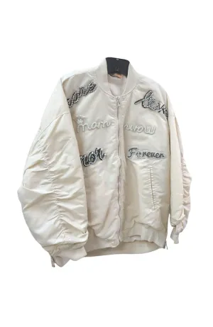 Embellished Bomber Jacket