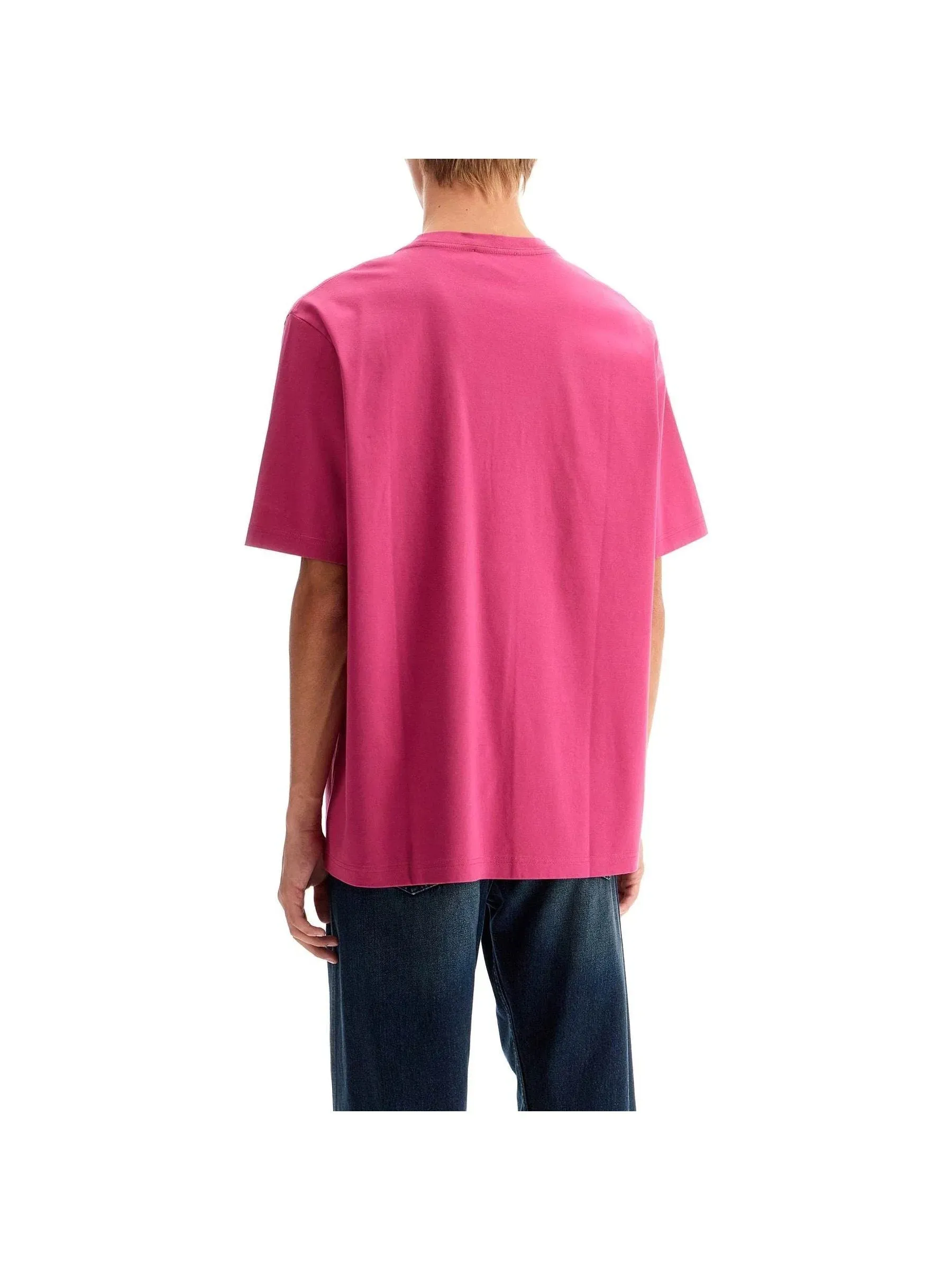 Embroidered Logo Organic Cotton T-Shirt