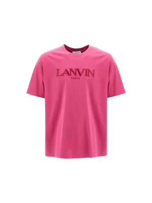 Embroidered Logo Organic Cotton T-Shirt