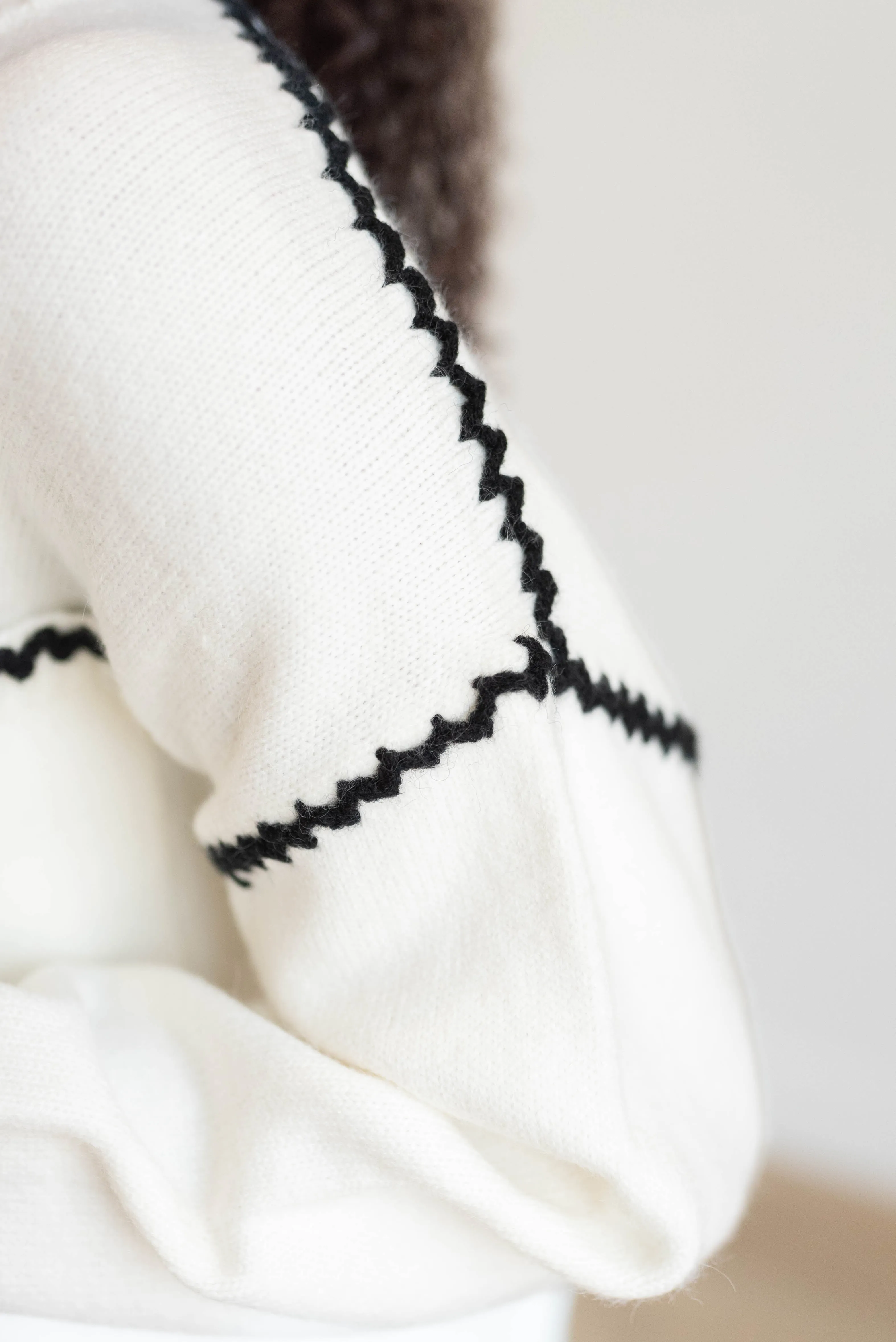 Everlie Ivory Knit Sweater
