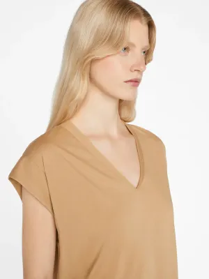 Frame Le Mid Rise V Neck Tee