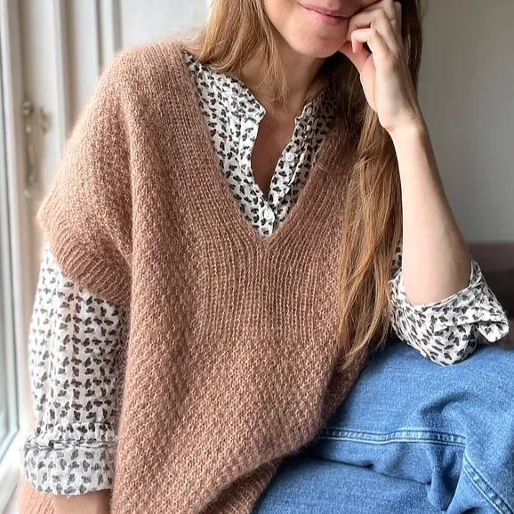 Fungus Slipover Refined Knitwear - Strikkekit