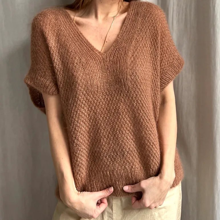Fungus Slipover Refined Knitwear - Strikkekit