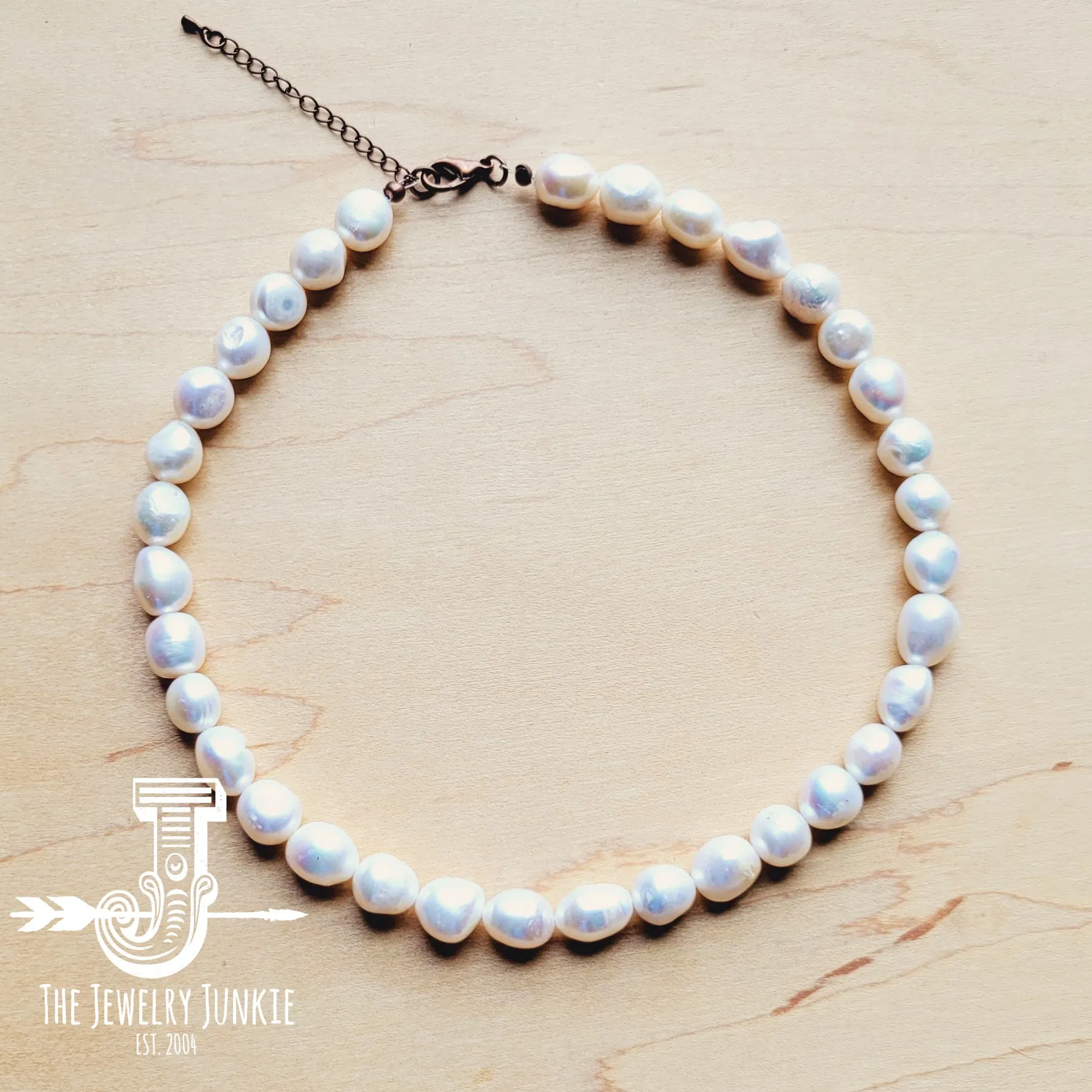 Genuine Freshwater Pearl Collar Necklace Wedding Collection 258g