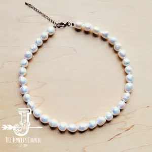 Genuine Freshwater Pearl Collar Necklace Wedding Collection 258g