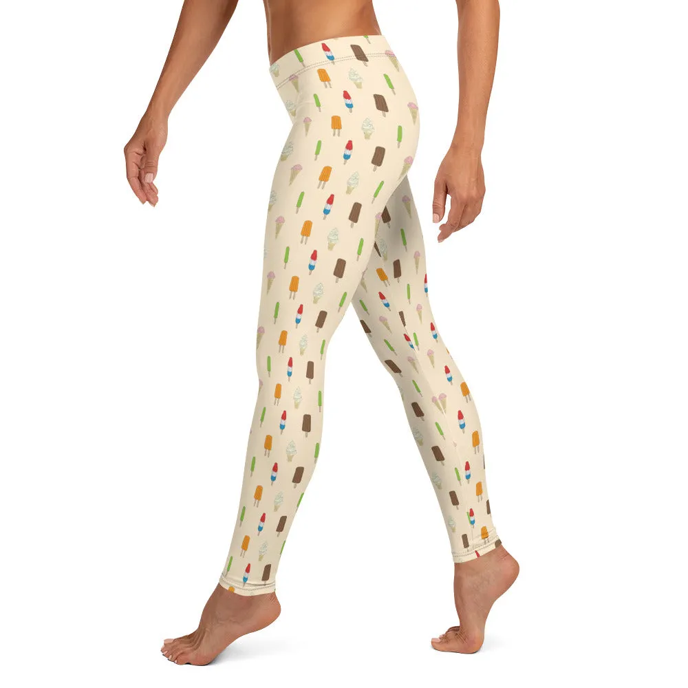 Ice Cream All Over Print Leggings