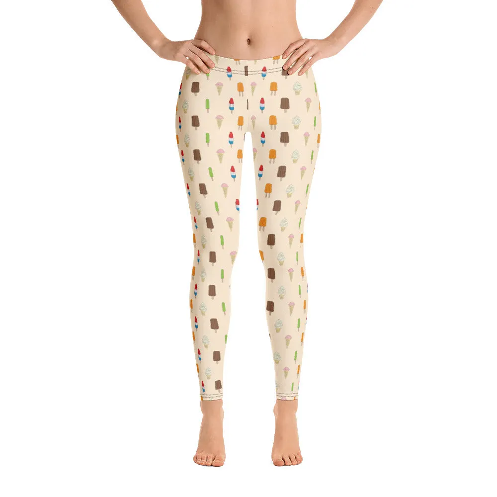 Ice Cream All Over Print Leggings