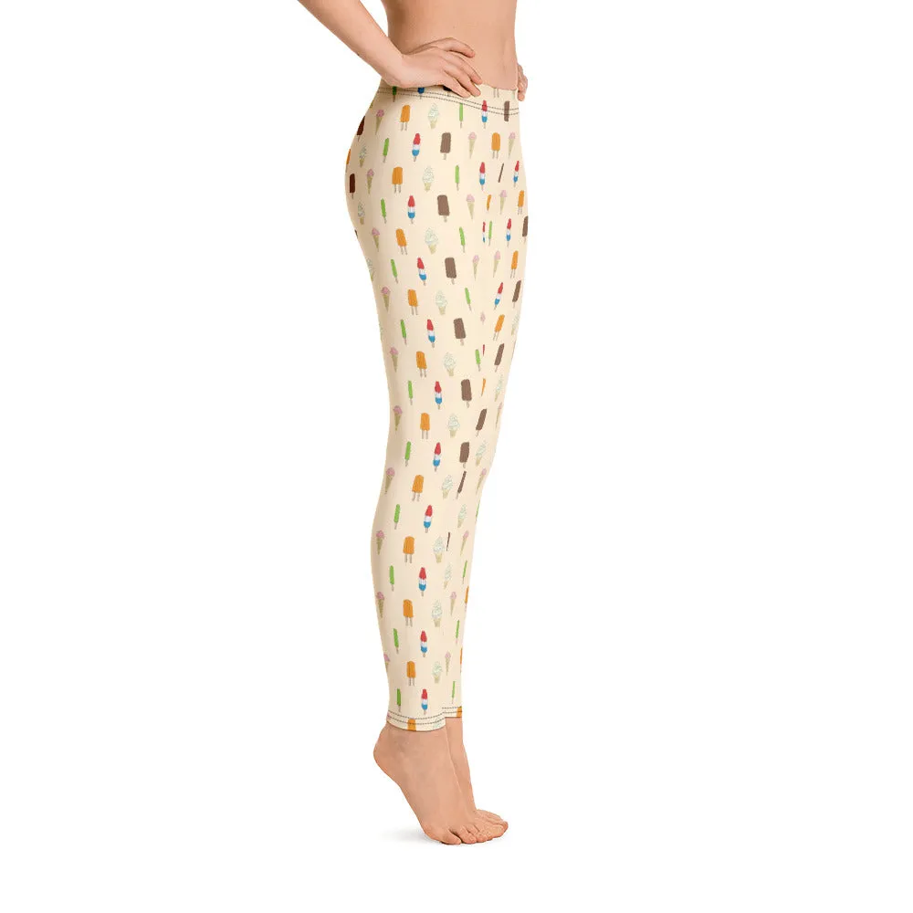 Ice Cream All Over Print Leggings