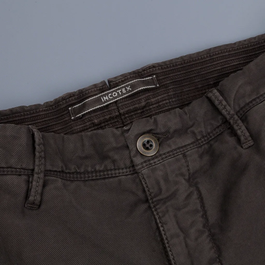 Incotex Model 103 Skinfit Chino's "Tricochino" Bruciato