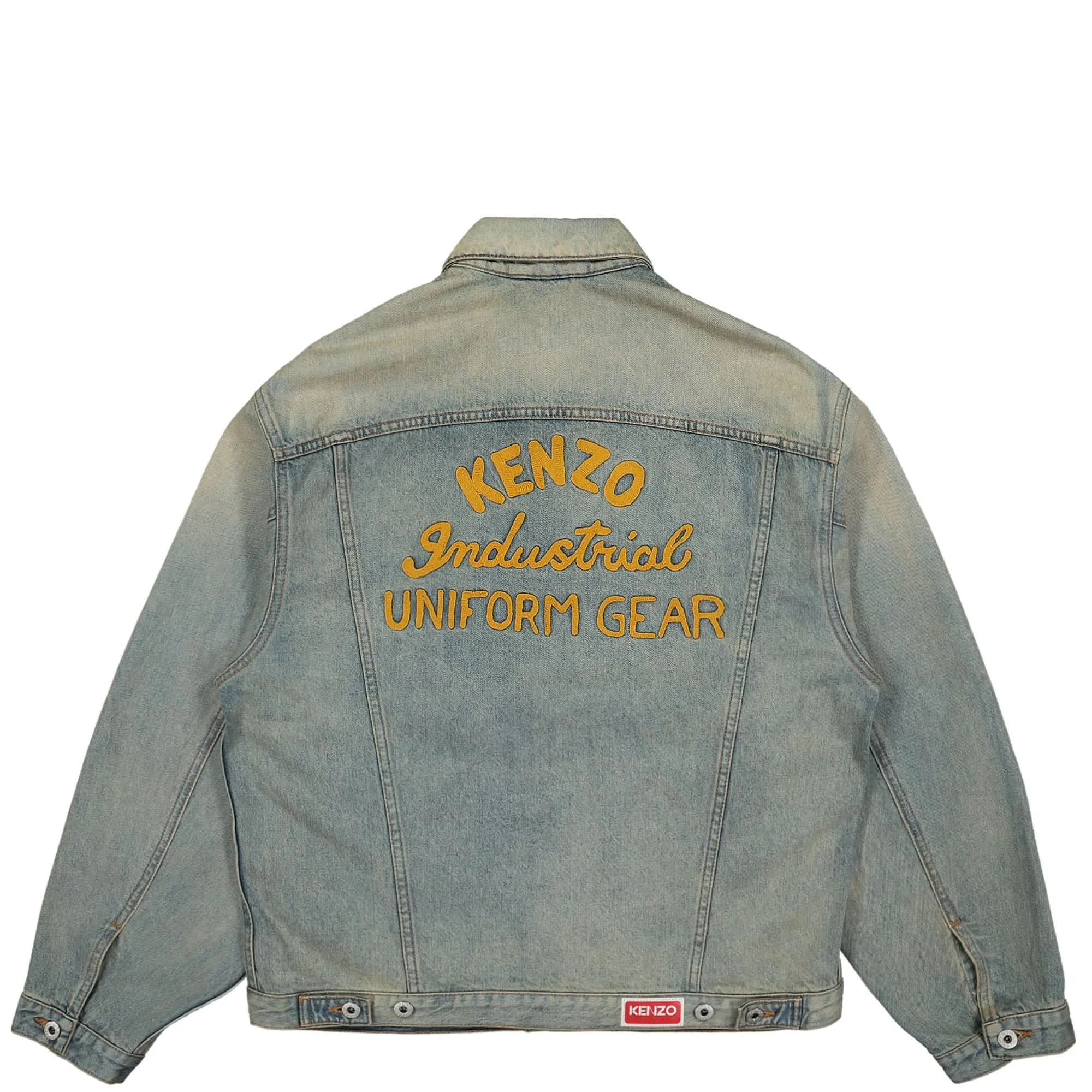 KENZO Drawn Varsity Denim Jacket