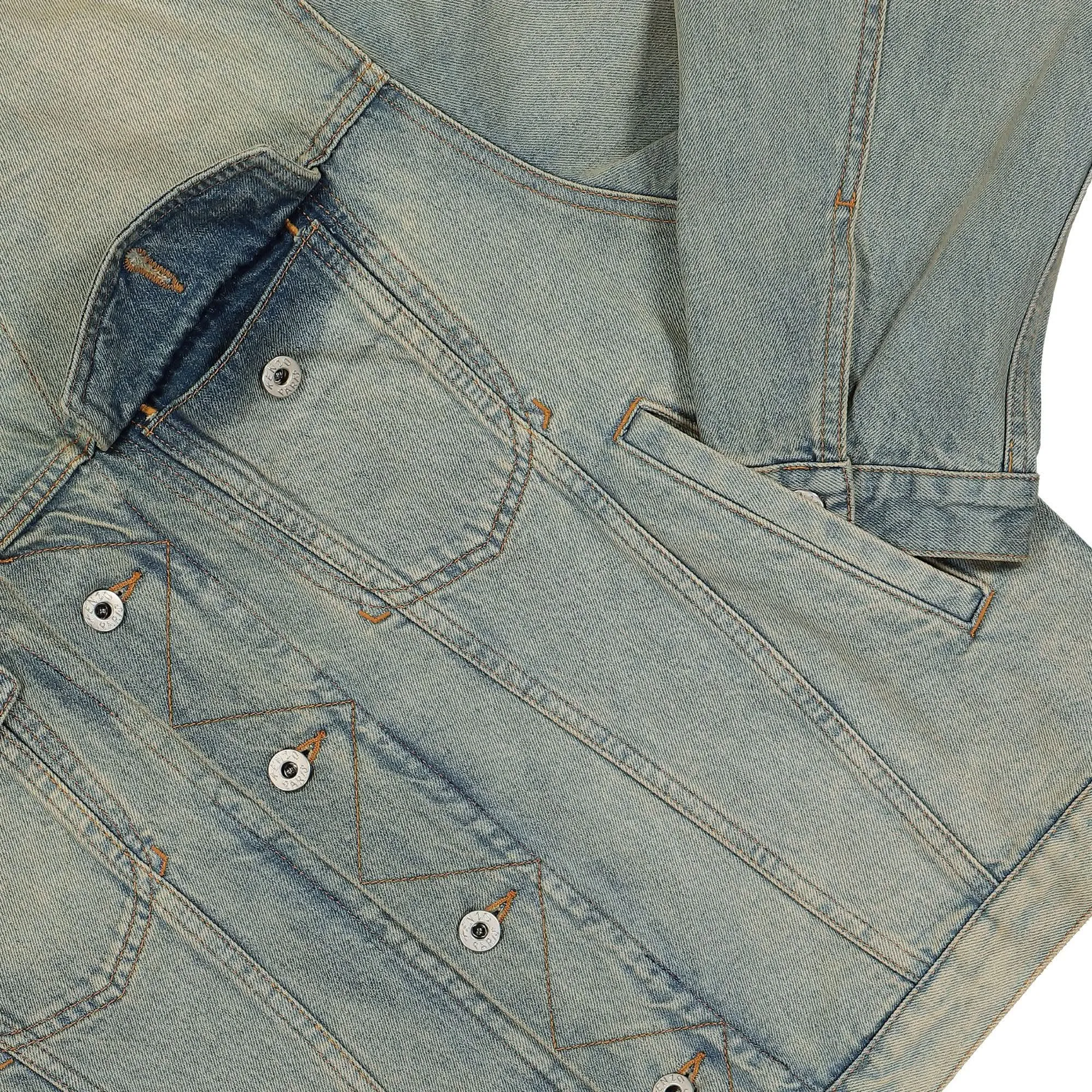 KENZO Drawn Varsity Denim Jacket
