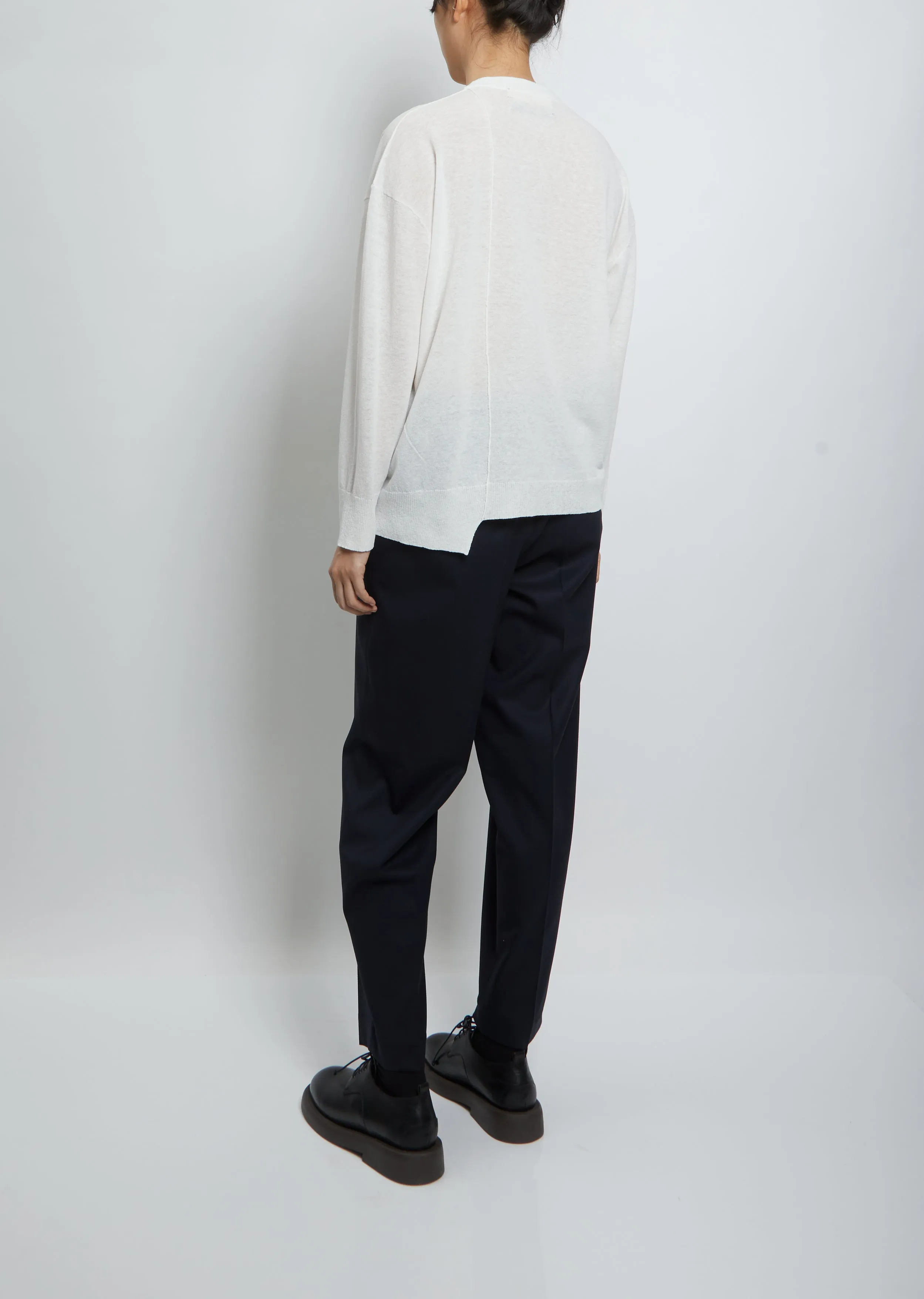 Lab Cardy — White