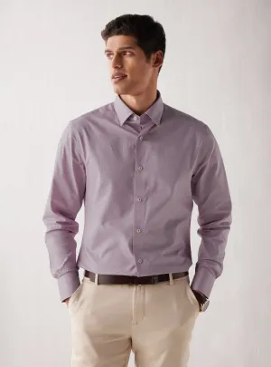 Lilac Luster Grid Shirt