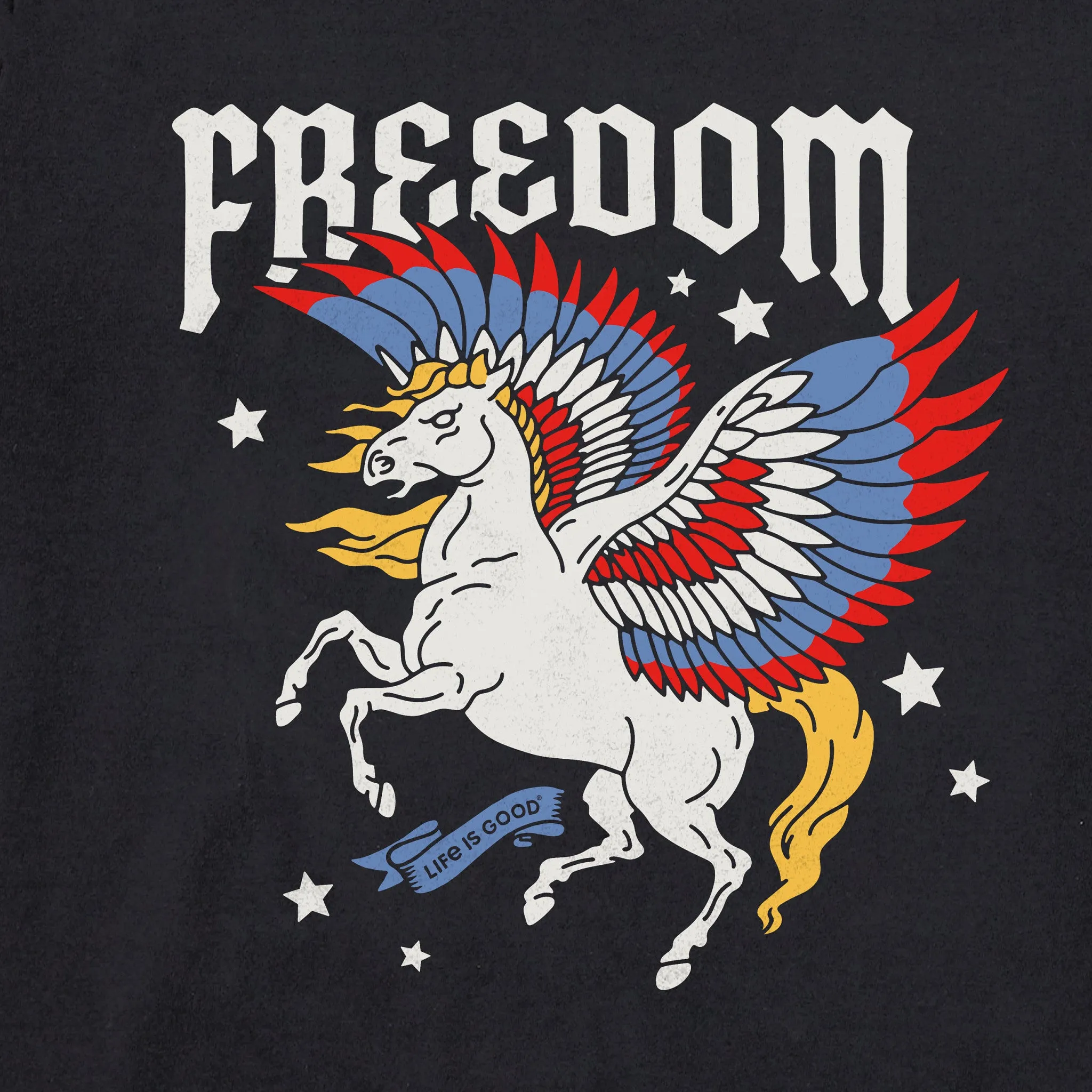 Men's Freedom Pegasus Short Sleeve Tee