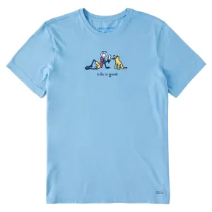 Men's Jake & Rocket Ice Cream Short Sleeve Crusher Tee