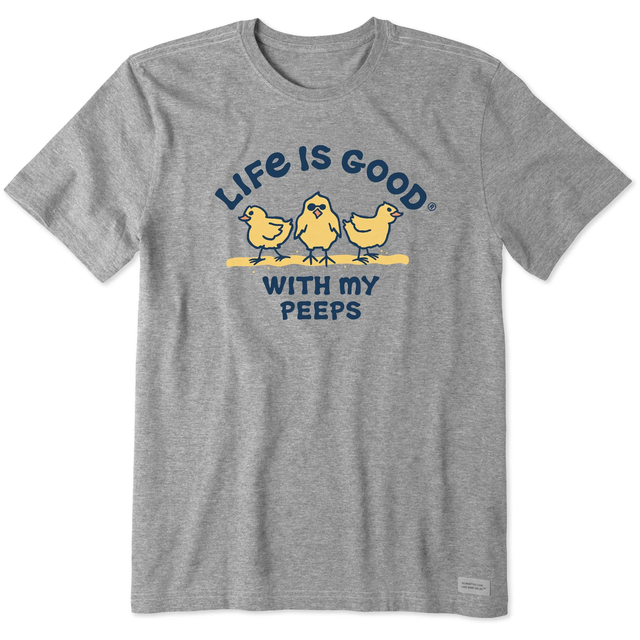 Men's LIG With My Peeps Short Sleeve Crusher Tee