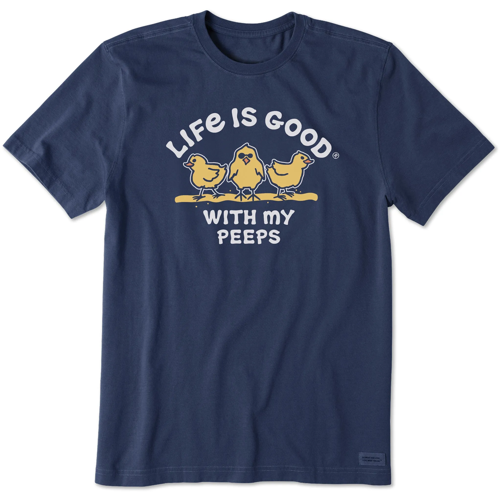 Men's LIG With My Peeps Short Sleeve Crusher Tee