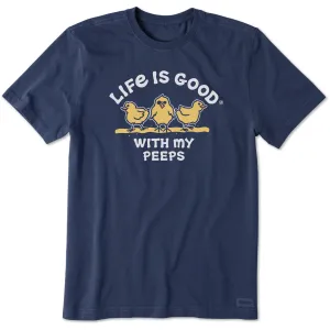 Men's LIG With My Peeps Short Sleeve Crusher Tee