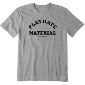Men's Playdate Material Short Sleeve Crusher Tee