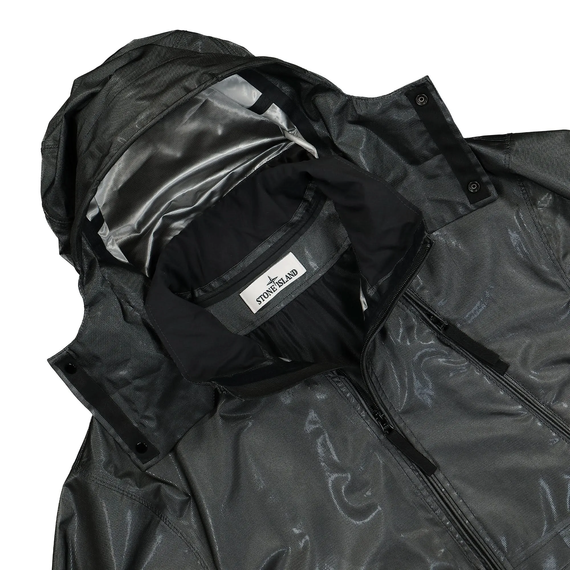 Metallic Run Proof Nylon Jacket