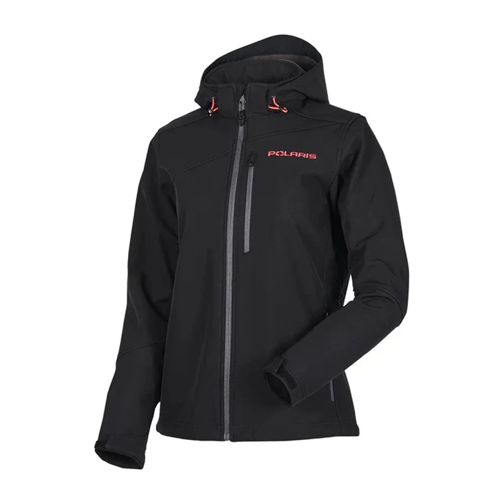 Polaris Womens Softshell Snowmobile Jacket Black