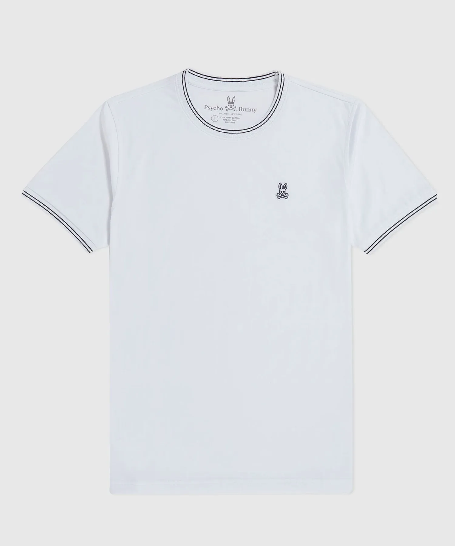 Psycho Bunny Logan Tee - White
