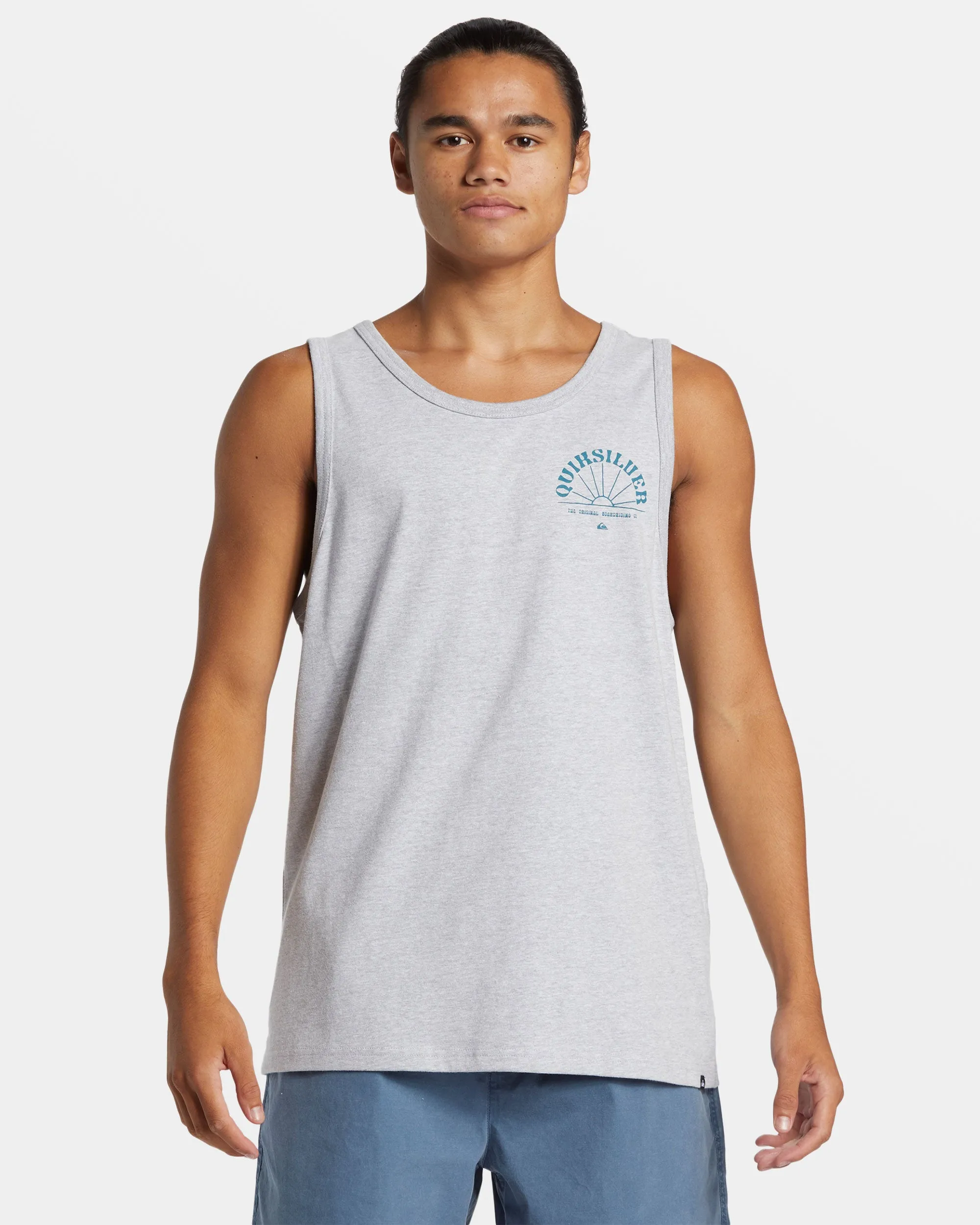 Rays For Days Tank - Athletic Heather