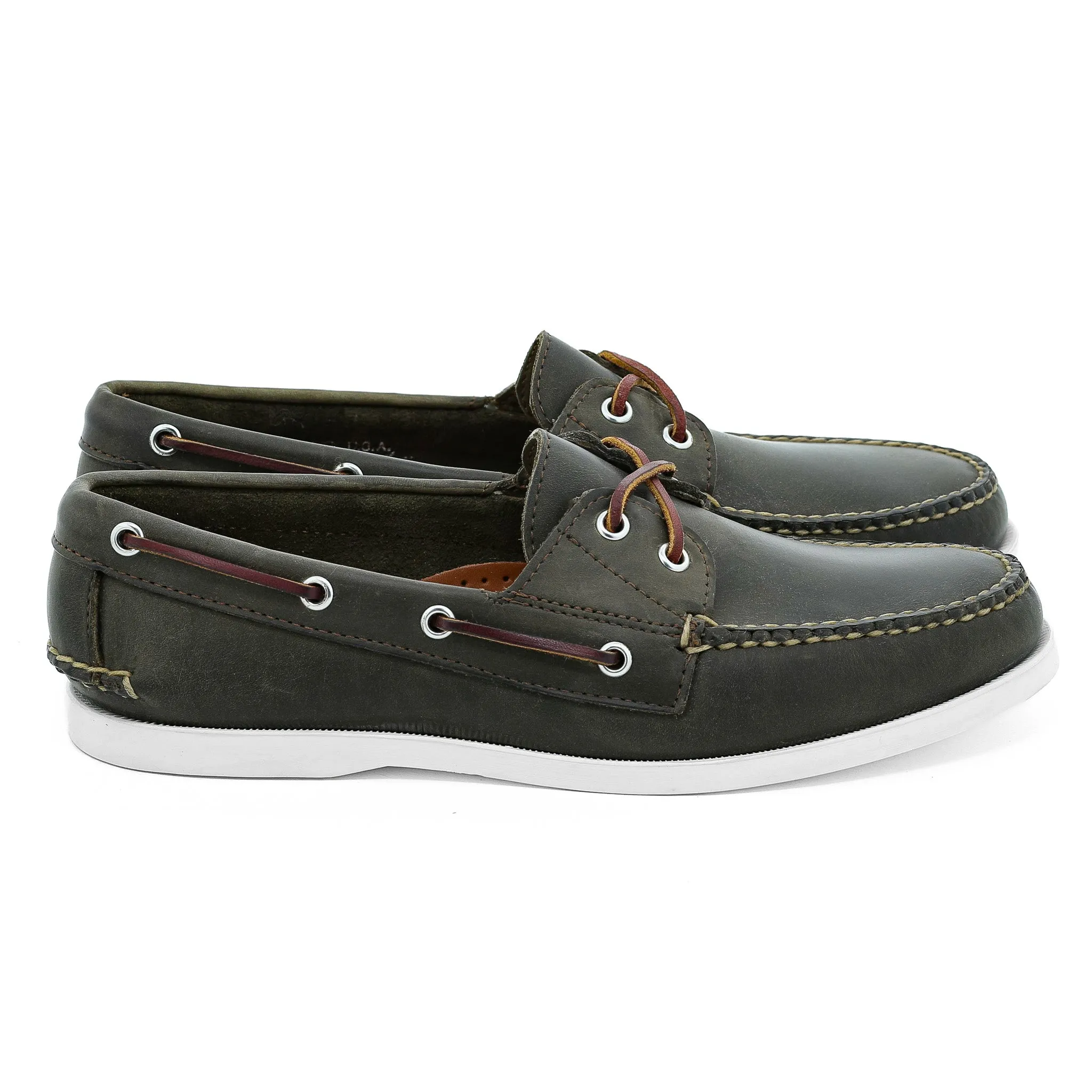Read Boat Shoe - Olive Bulldog
