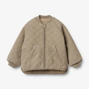 Reversible Thermo Jacket Lake - beige stone