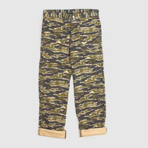 Samurai Jeans Camouflage Fatigue Pants